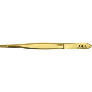 Pinza de Depilar Oro Punta Cangrejo - Lola - Oro 8480024632708