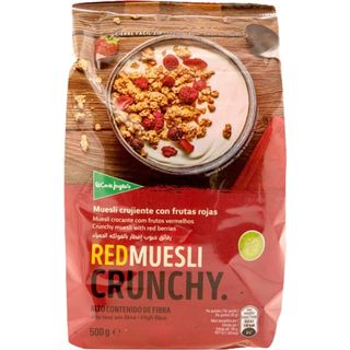 El Corte Inglés Muesli Crocante com Frutas Vermelhas embalagem 500 g - 20606300828
