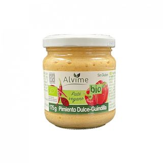 Pate Bio Pimien Dulce Guindilla Alvime 175 Gr.