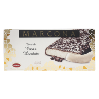 Turrón Coco Chocolate 250g Marcona