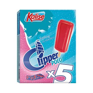 Kalise polos clipper de fresa pack 5 x 80 g