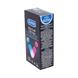 DUREX MUTUAL CLIMAX PRESERVATIVOS 12 UNIDADES