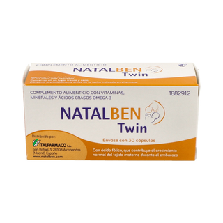 Natalben Twin 30 Capsulas