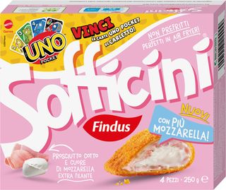 Sofficini Findus 4 Sofficini Prosciutto Cotto Più Mozzarella 250 g