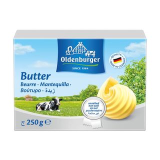 OLDENBURGER Mantequilla Sin Sal, 250G
