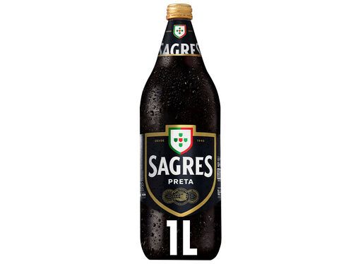 CERVEJA PRETA SAGRES 1L