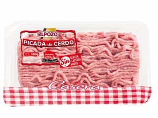 Carne Picada De Cerdo El Pozo 500 Gr