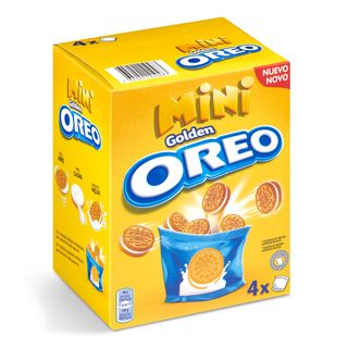 Mini Galletas Rellenas De Crema Oreo Caja 160 G