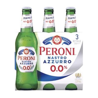 Peroni Nastro Azzurro Birra Analcolica 3x33cl