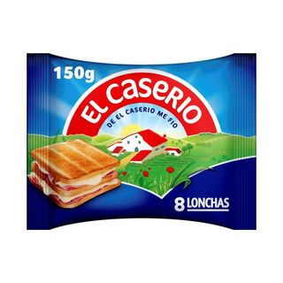 EL CASERÍO Queso 8 Lonchas, 150G