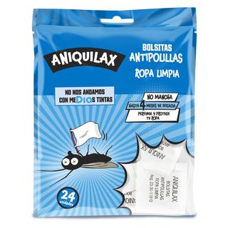 Pastillas Antipolillas Ropa Limpia Aniquilax De Dia Bolsa 24 Unidades