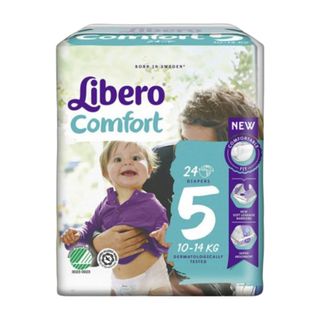 Libero Fraldas Comfort Fit T5 10a14kg 24un