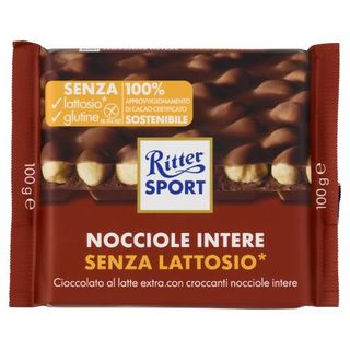 Ritter Sport Nocciole Intere Senza Lattosio* 100 g
