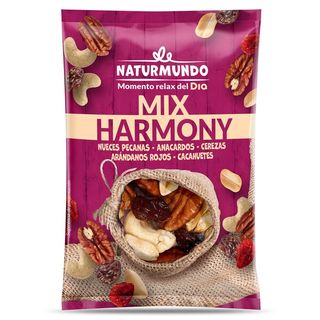 Mix De Frutos Secos Harmony Naturmundo Bolsa 40 Gr.