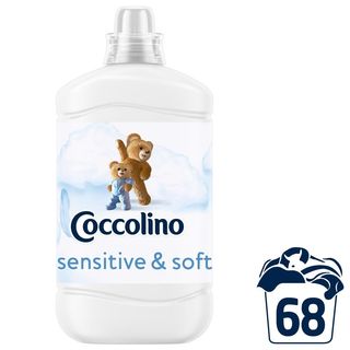 Coccolino Sensitive & Soft Płyn do płukania tkanin koncentrat 1700 ml (68 prań)