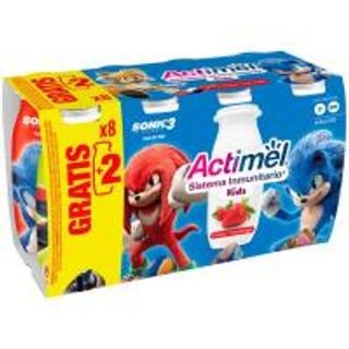 Actimel De Fresa Actikids Danone, Pack 6X100 Gr. (25562711)