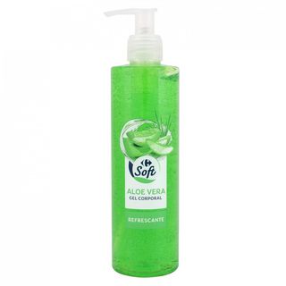 Gel Corporal Aloe Vera Carrefour Soft 300 Ml.