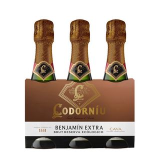 Codorníu cava extra brut pack 3 x 20 cl