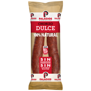 Chorizo Extra Sin Gluten Palacios 250Gr.