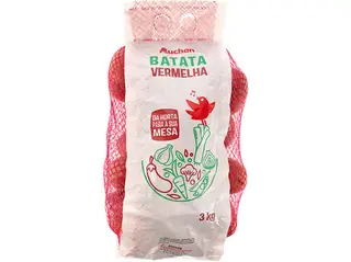 BATATA VERMELHA AUCHAN:3 KG