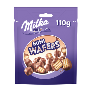 Milka Mini Wafers de Chocolate 110g