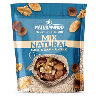 Mix De Frutos Secos Naturales Naturmundo De Dia Bolsa 200 G