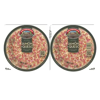 Pizza Jamon Y Queso Casa Tarradellas 2X220G