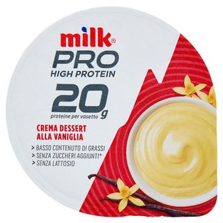 Milk Pro High Protein 20g Crema Dessert alla Vaniglia 200 g - 8034066371721