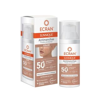 Protector Solar Ecran Sunnique Antimanchas Color Fps50+ 50Ml (262378)