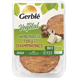 Hamburguesa De Tofu-Champiñón Gerblé Bio, Pack 2X80 G (17847351)