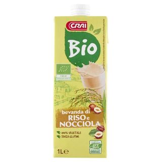 Crai Bio bevanda di Riso e Nocciola 1 L