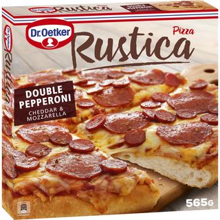 Pizza Rustica Pepperoni Congelada, U. 565 G