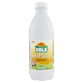 Latte Fresco Intero  Piu' D  Lt.1 Sole#