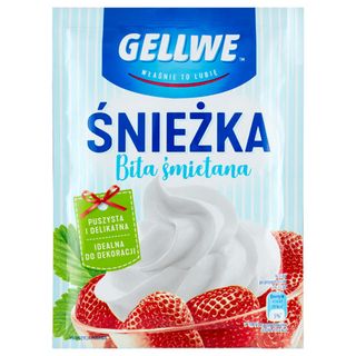 Gellwe Śnieżka Bita śmietana, 2x60 g
