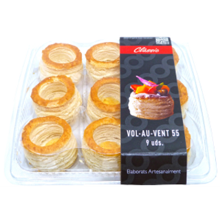 Tartaletas Vol-Au-Vent Musfi'S 9 Uds.