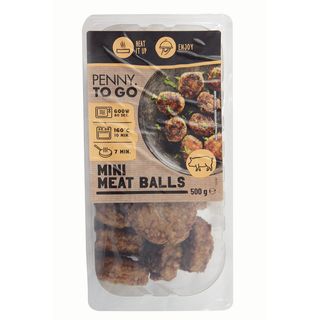 Mini Polpett.Carne PG 500G
