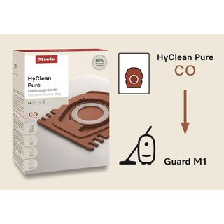 Sacchetti ricambio Miele HyClean Pure CO compatibile con aspirapolvere traino Miele Guard M1 confezione 4pz  - AELMIEPURECO