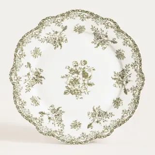 Talerz | LOURRY | obiadowy zielony | 27 cm | 763502