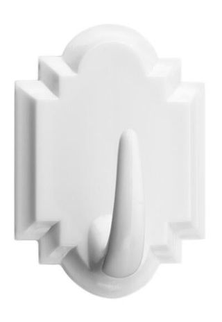 2 Cabides Adesivo Plast Br 2061-3 (13257706)