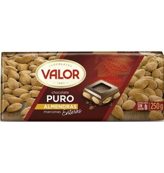 Chocolate Valor Puro Almendra 250 G