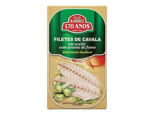 FILETE CAVALA AZEITE RAMIREZ COM AROMA FUMADO