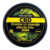 Crema Masaje Efecto Frío con CBD 100ml Herbolario Navarro