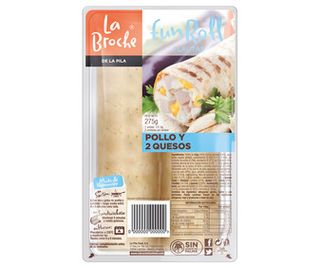 Flautas Rellenas de Pollo y 2 Quesos 275 G.