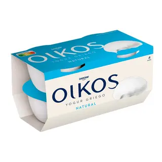 Oikos Natural Danone Oikos 4X110 G