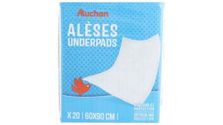 Auchan - Podkłady higieniczne - 20 sztuk