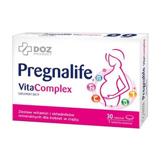DOZ Product Pregnalife VitaComplex, tabletki powlekane, 30 s