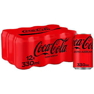 Refresco Zero Coca-Cola 33 Cl Pack 12