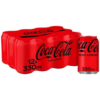Refresco Zero Coca-Cola 33 Cl Pack 12