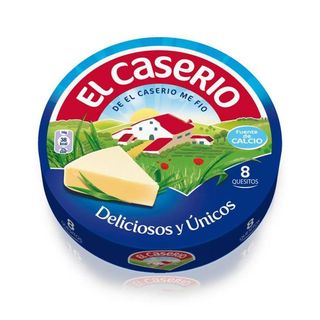 EL CASERÍO Queso 8 Porciones, 125G