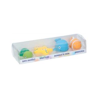 Set Juego Baño Animales Marinos 4 Piezas Edco (8711252177533)